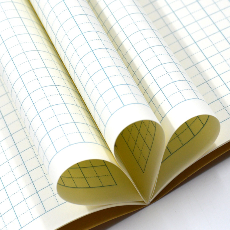 10本双线格本本田作文本作文造句珠算算术练习本课业本