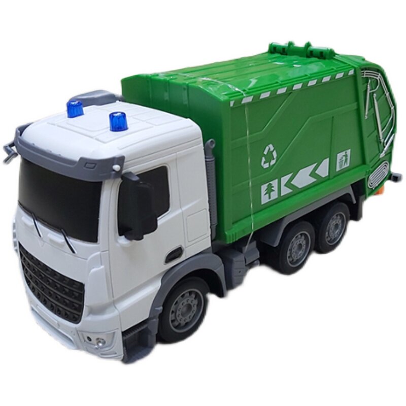 大号遥控环卫垃圾车汽车模型扫地车
