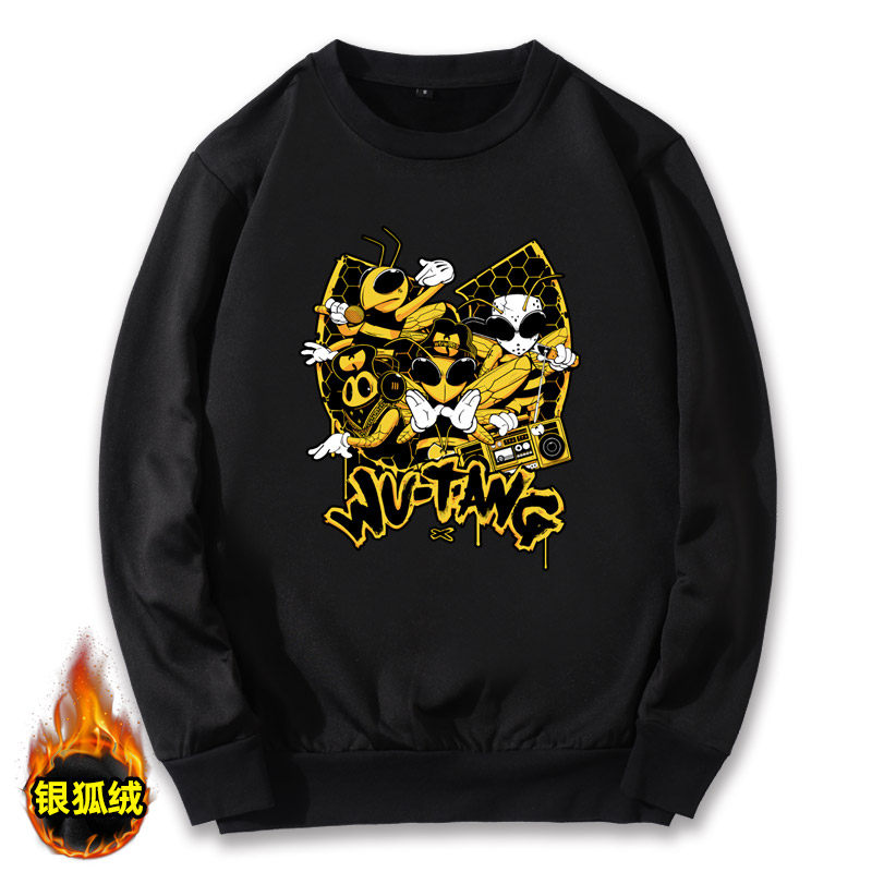 wutangclan武当派乐乐队摇滚欧美风潮牌潮男卫衣