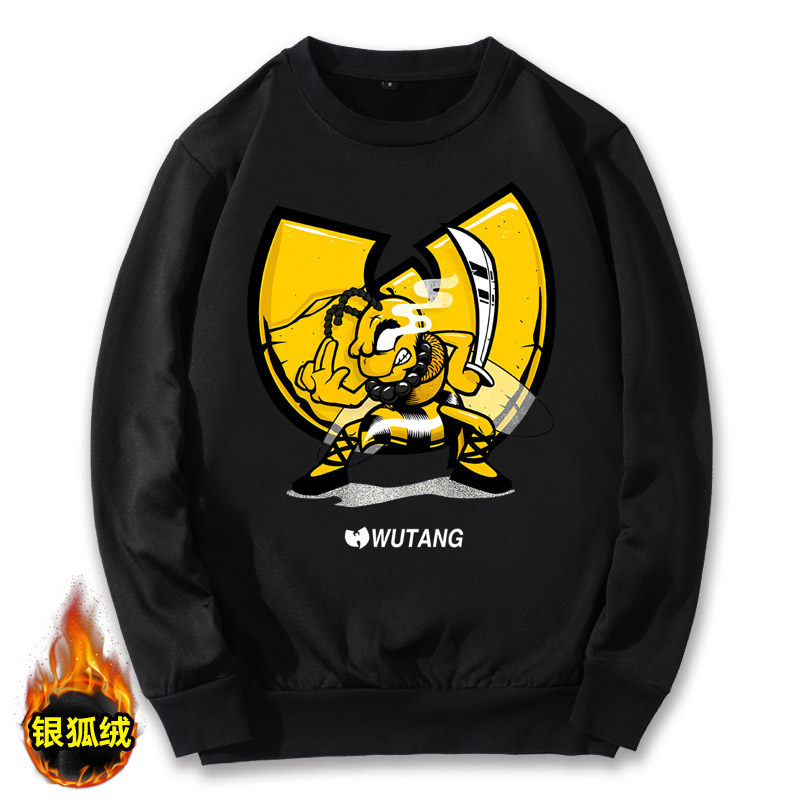 wutangclan武当派乐乐队摇滚周边男士加肥卫衣