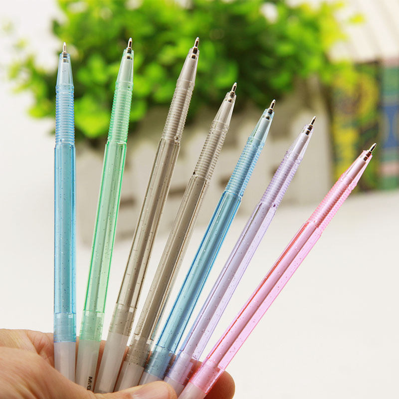 晨光香味圆珠笔可爱创意小清新油笔笔芯学生写字圆珠笔