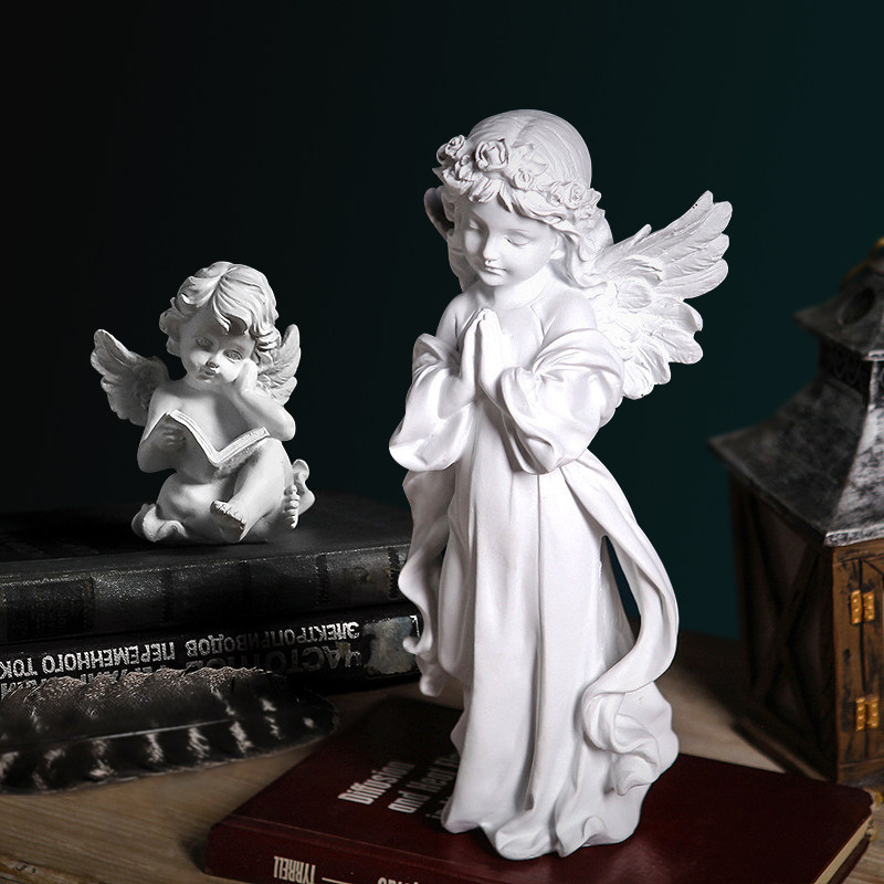 欧式天使少女希腊希腊人人物雕塑摆设装饰品创意家居摆件