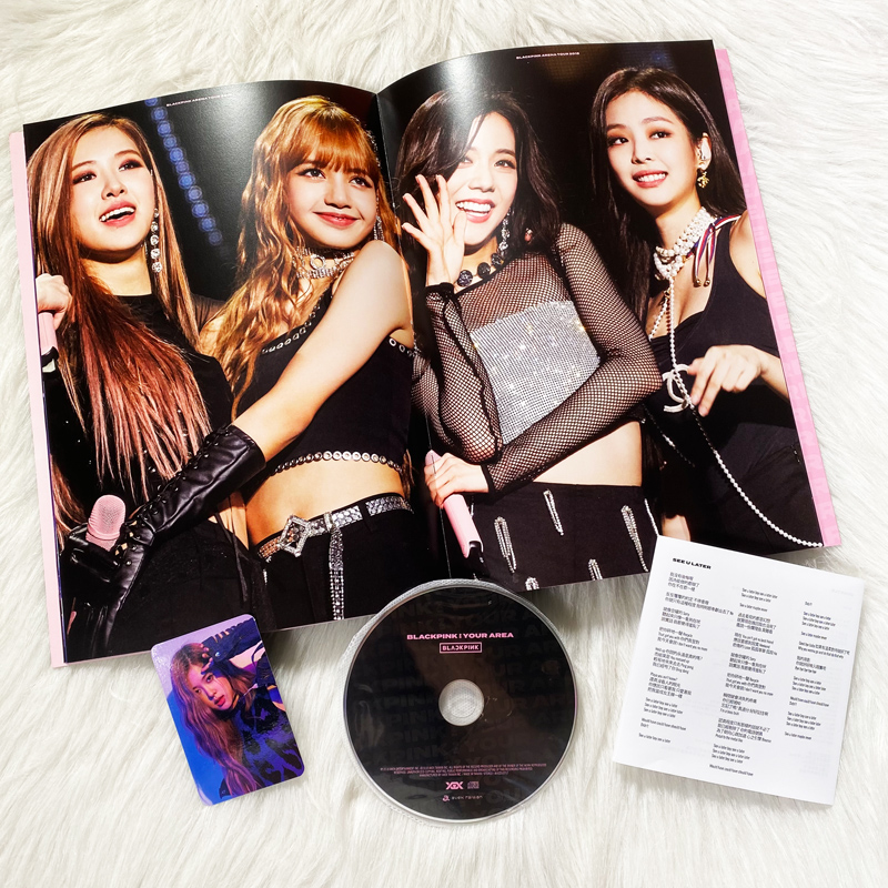 正版粉墨blackpink专辑inyourareacd小卡写真集音乐cd