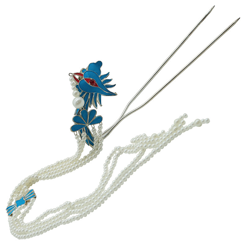 青衣戏曲点绸凤挑花旦闺门锁麟囊头面挑凤大凤古典舞配饰