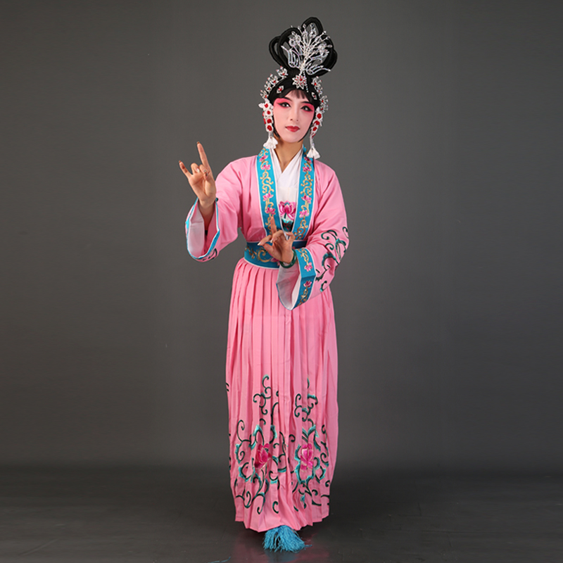 平丽缘戏装京剧天女散花戏服古装戏衣仙女花旦青衣民族服装