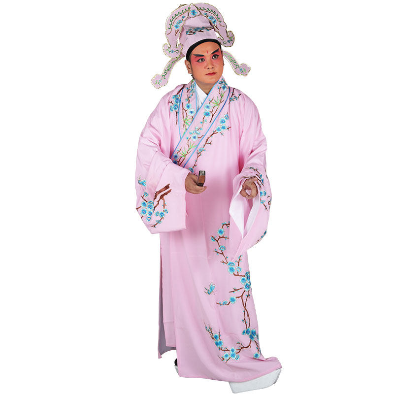 小生戏曲京剧豫剧服装古装舞台演出服才子梅花民族服装