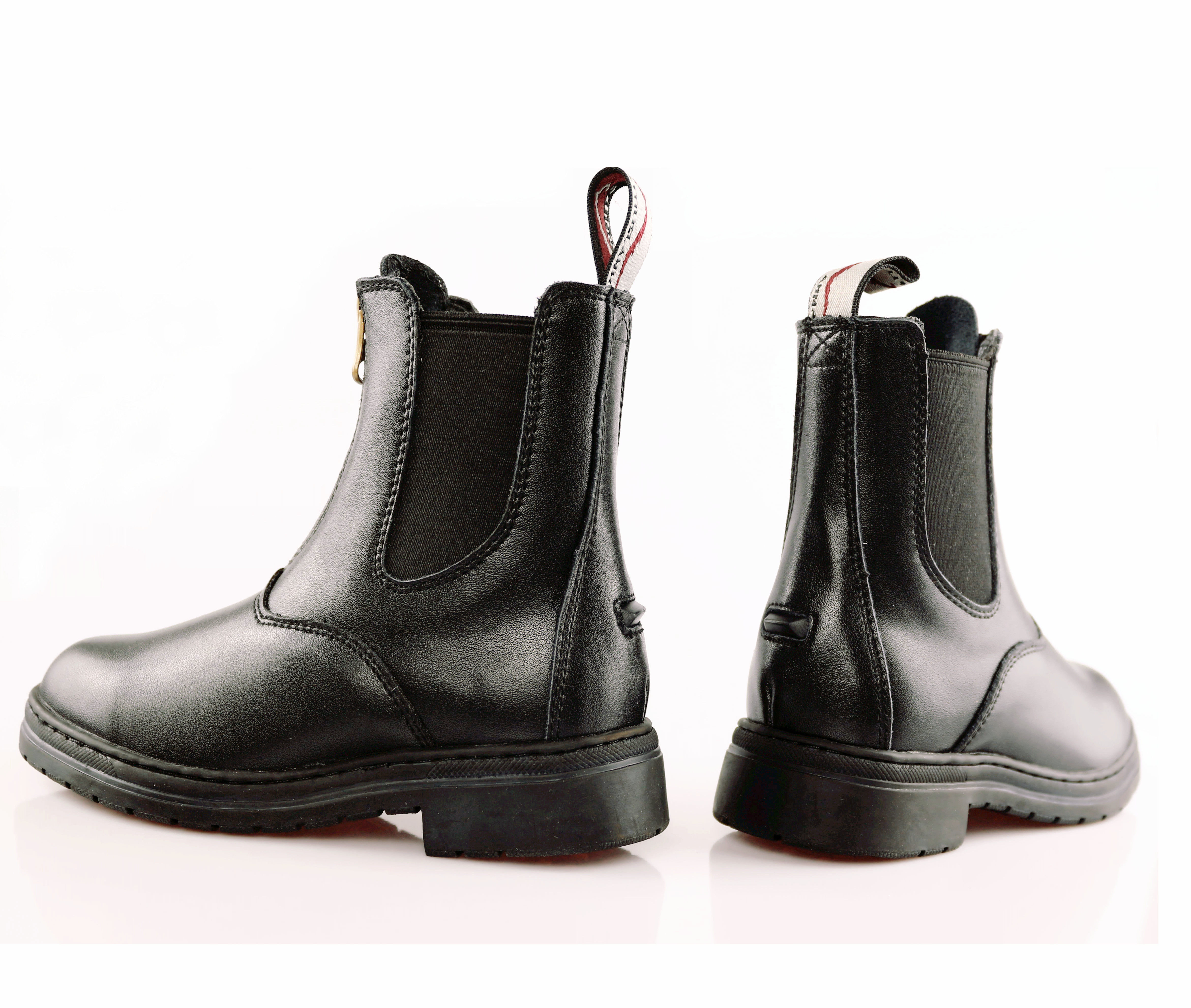 儿童骑马马术马靴短靴装备3年包邮驭马马具骑士马靴