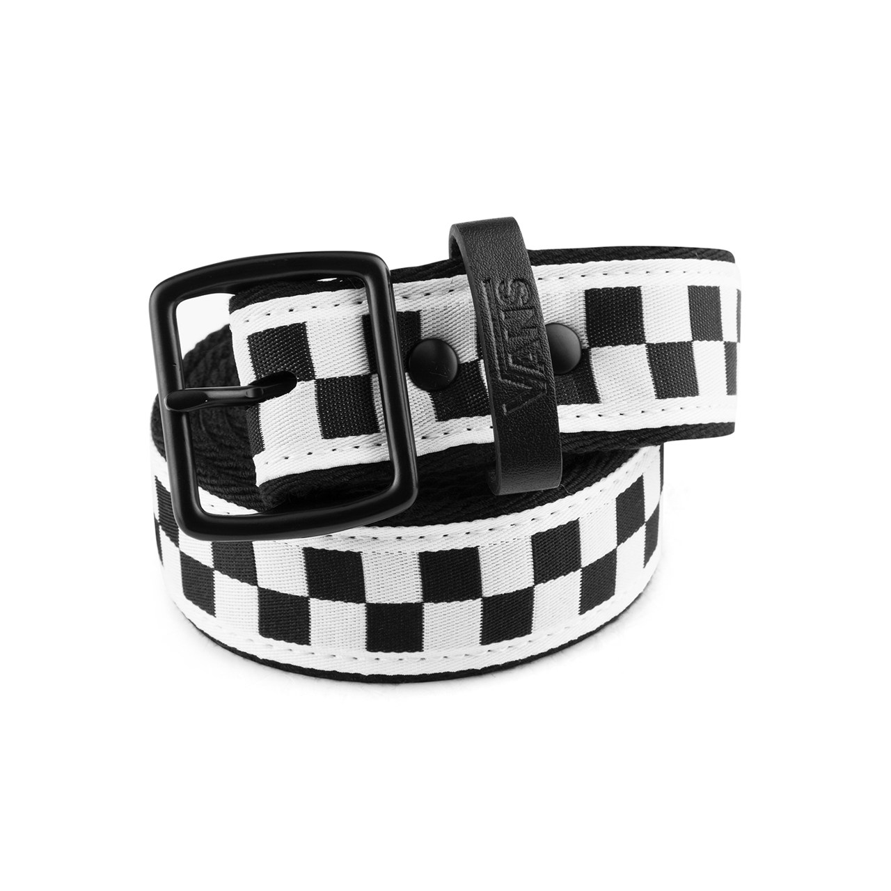 vans范斯官方黑白黑白棋棋盘格男子腰带腰带
