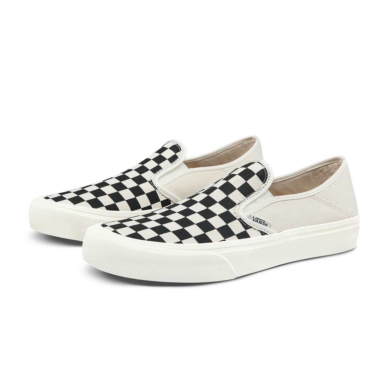 vans范斯官方黑白黑白棋棋盘格男鞋女鞋slipon低帮帆布鞋