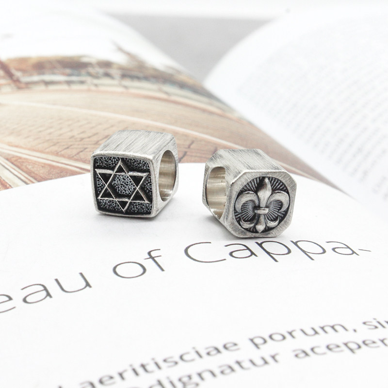 luckymojo土耳其进口s925纯银转运配饰复古手链diy其他diy饰品配件