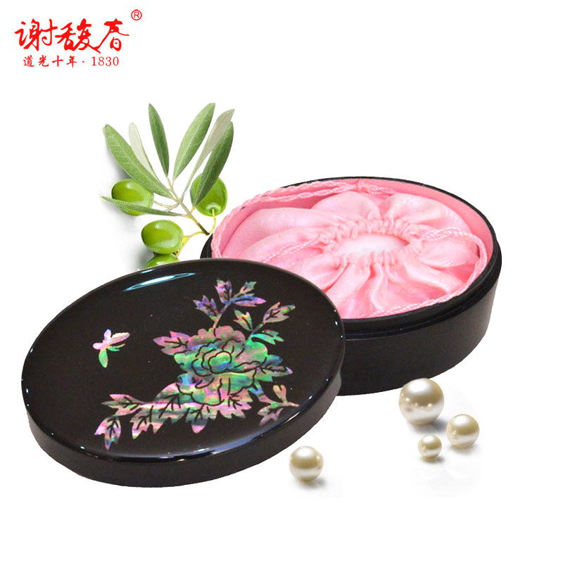 古典谢馥春套盒红色四件件套礼品品级鸭蛋粉套盒面部护理套装