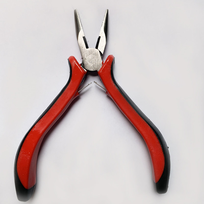 diy饰品配件五金工具手工制作首饰加工45寸扁嘴钳子有齿钳