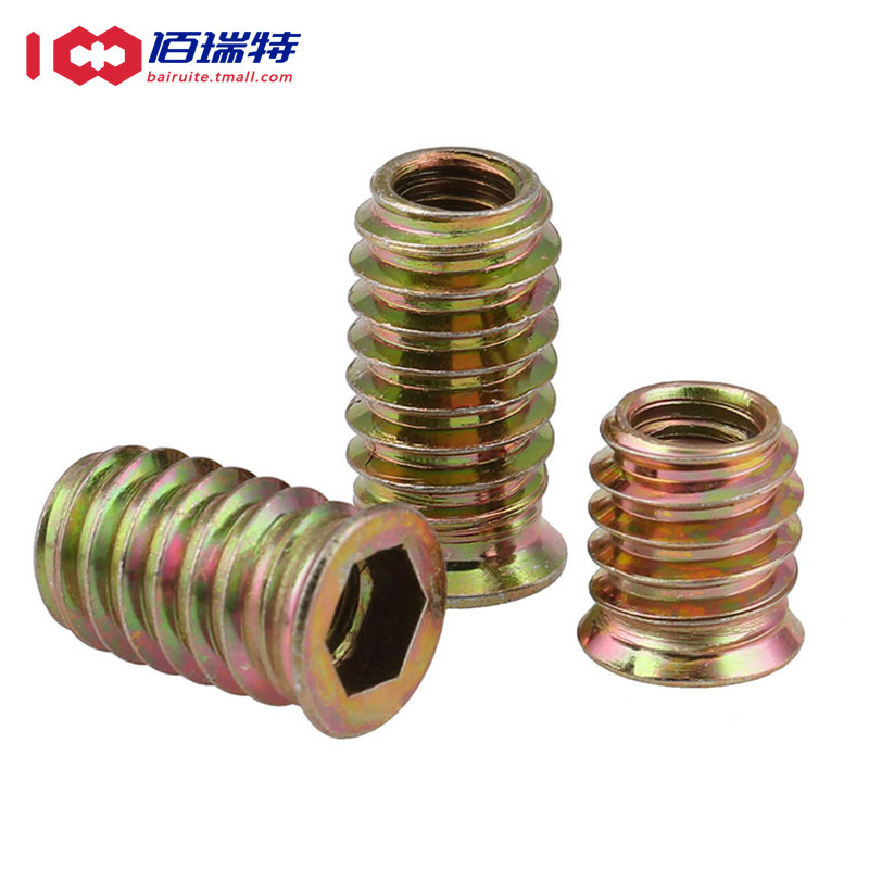 有介连接件m6m8m10去天猫抢购>> 收藏 内六角螺丝帽预埋连接件螺帽 0