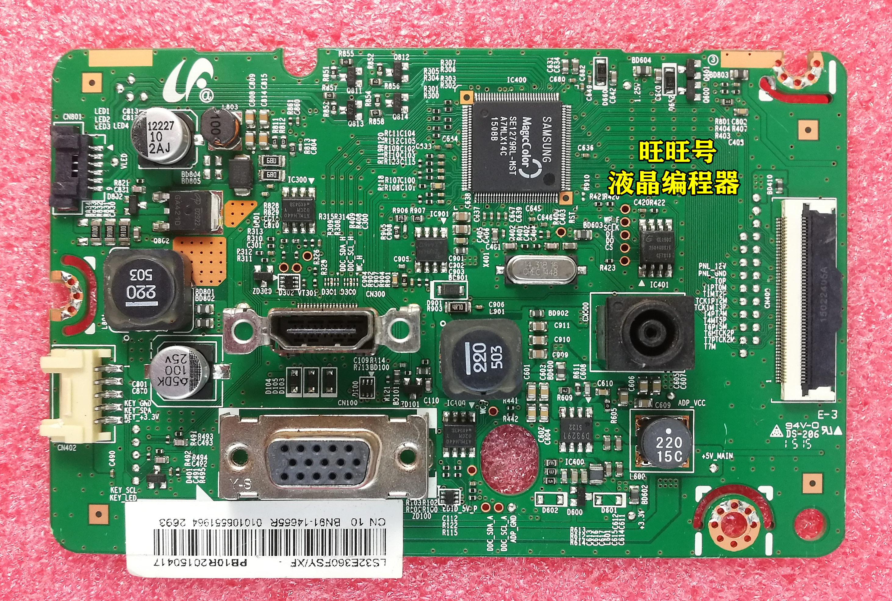 bn41 02111a信号板 ls32e360fsy 原装 三星s32e360f驱动板 xf主板