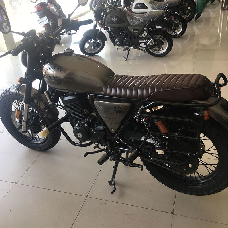 银钢yg200-8d铁甲骑兵电喷复古机车摩旅燃油油车摩托车整车