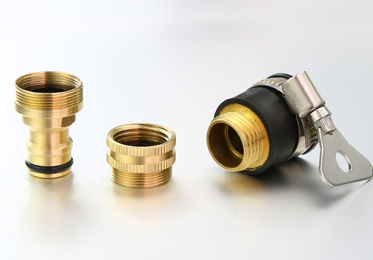 洗衣机万用水龙头转接头铜万能接头水管接头快速接头洗车水枪软管