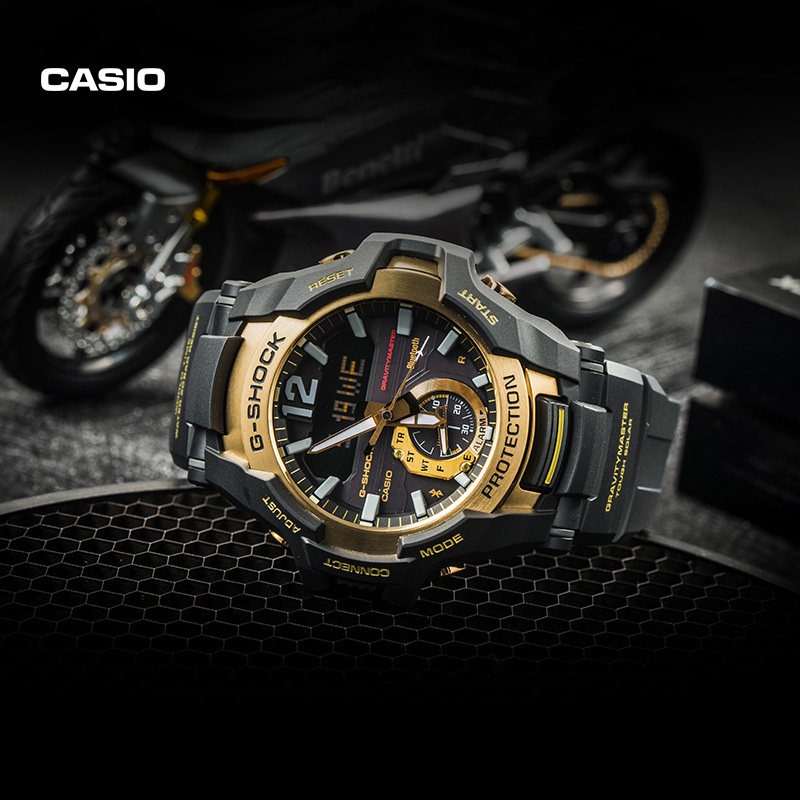 casio旗舰店gr-b100gb卡西欧官网官方航空男士潮流手表 g-shock
