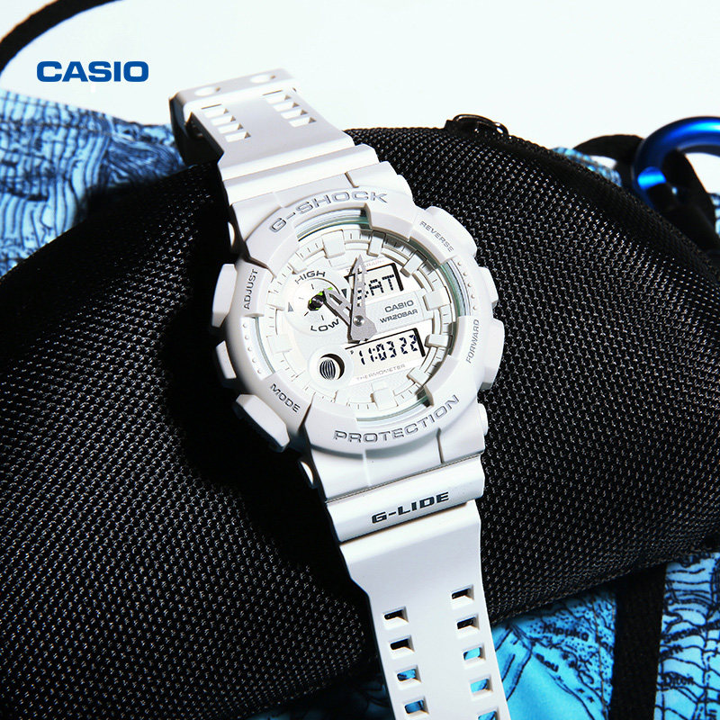 casio旗舰店gax-100a/b潮流时尚学生手表卡西欧官网官方 g-shock