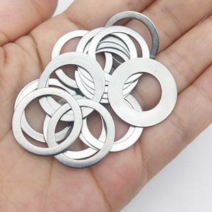 304不锈钢平垫片 超薄金属平垫圈 小边介子华司调整垫片m3 m20 - 爱购