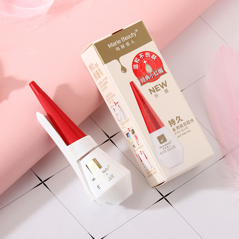 玛丽佳人多用美目睫毛胶水双眼皮定型透明胶化妆师影楼胶水