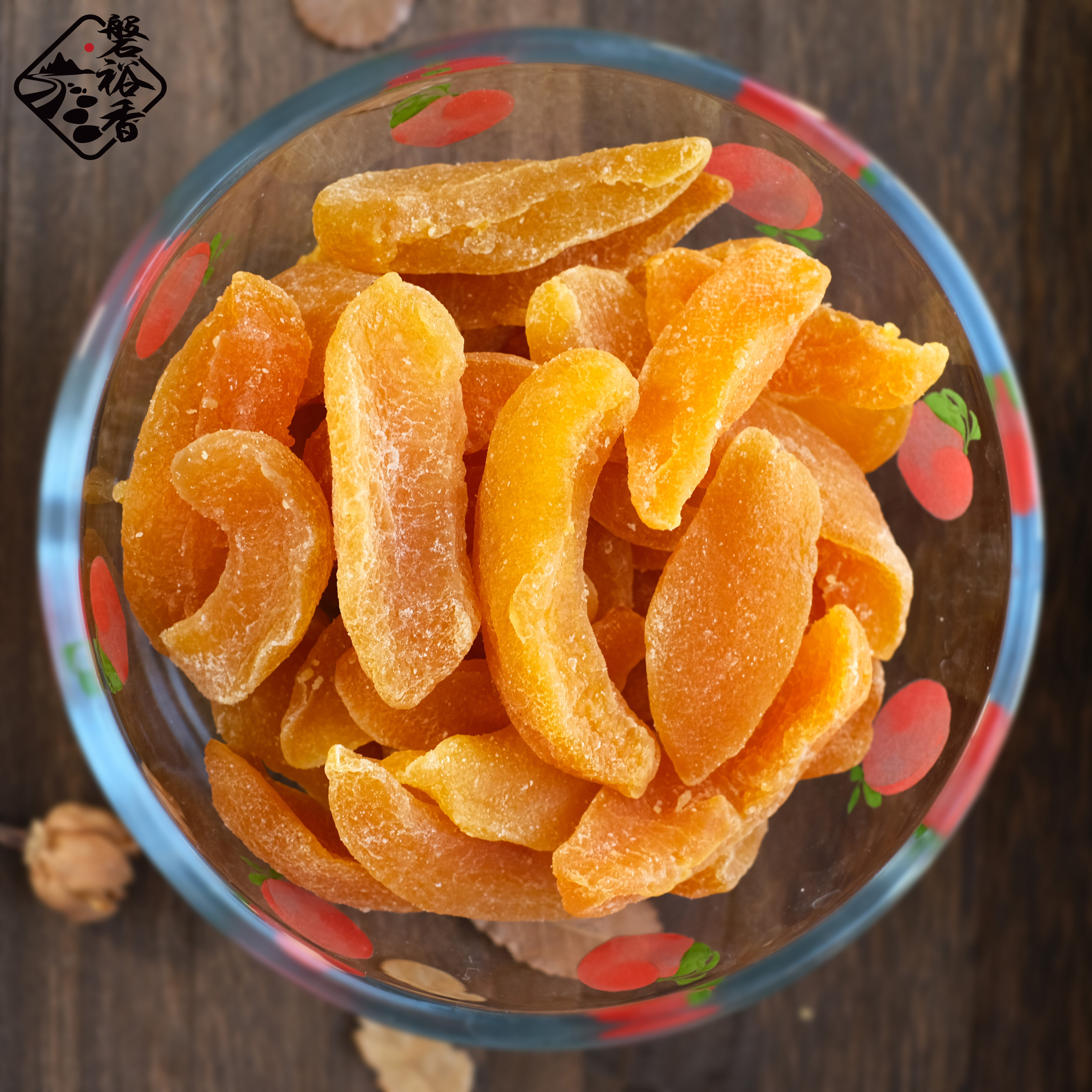 干果裕香黄桃干手工晾晒水果果肉酸甜可口休闲桃干