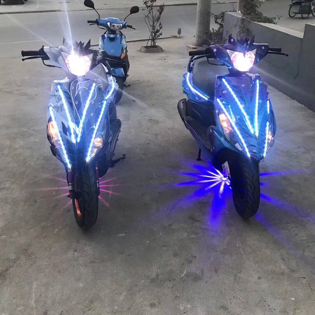 二手雅马哈鬼火摩托车三代代战踏板代步燃油助力摩托车整车