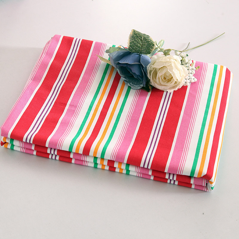 栋轩纯棉条纹老粗布床单结婚手工被里子加大加厚老式条纹被单