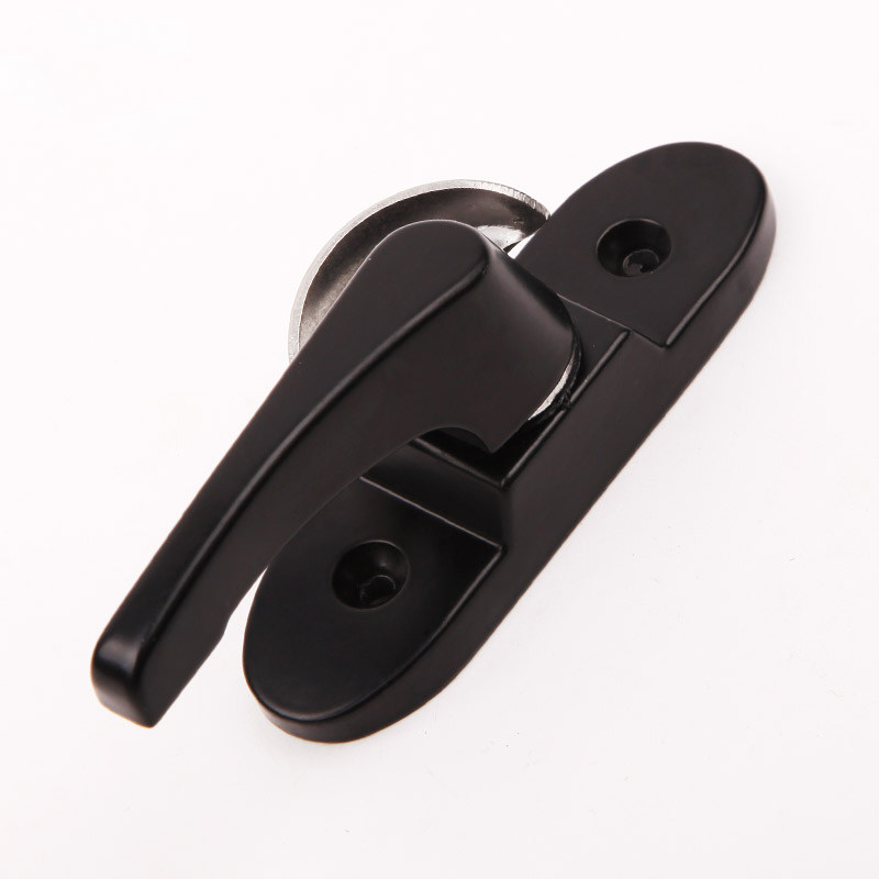 月牙塑钢窗铝合金门窗长柄窗锁勾锁窗锁