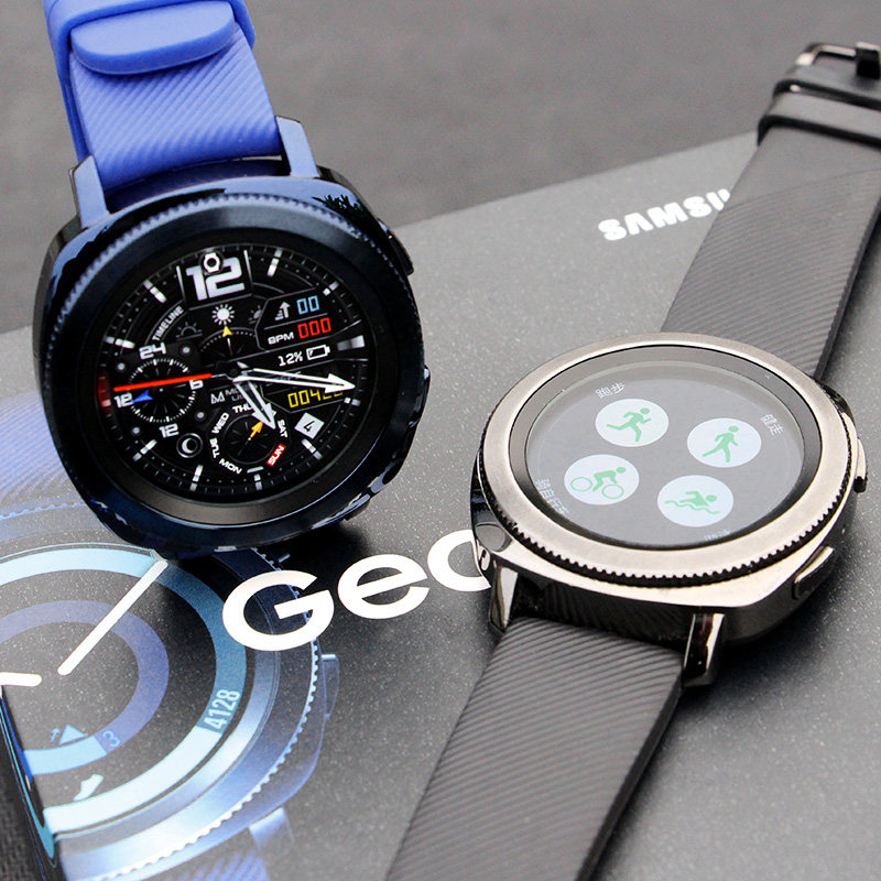 三星原装gear sport智能手表蓝牙 运动追踪 游泳防水心率gps定位 睡眠