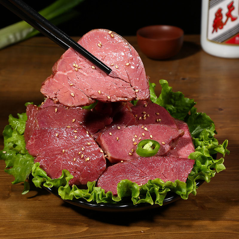 牛肉王光烧180克10袋山东曹县特产清真大块熟食牛肉类