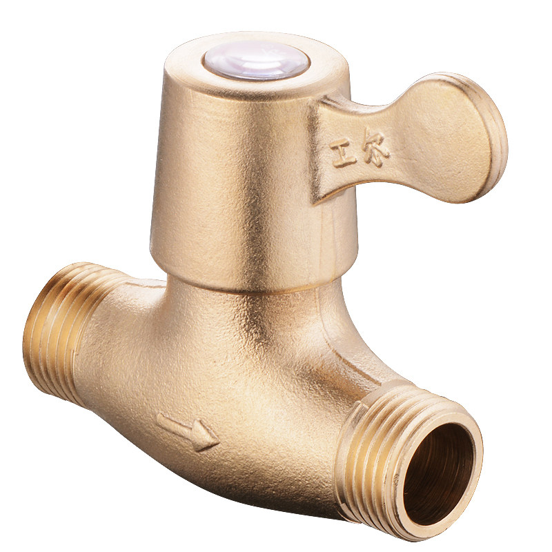 全铜直通4分角阀开关水阀水管止水水龙头内外角阀