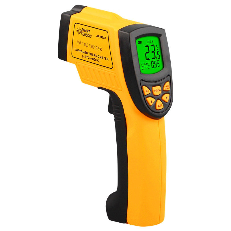 希玛ar862d 红外线测温仪工业高精度高温测温非接触手持测温仪