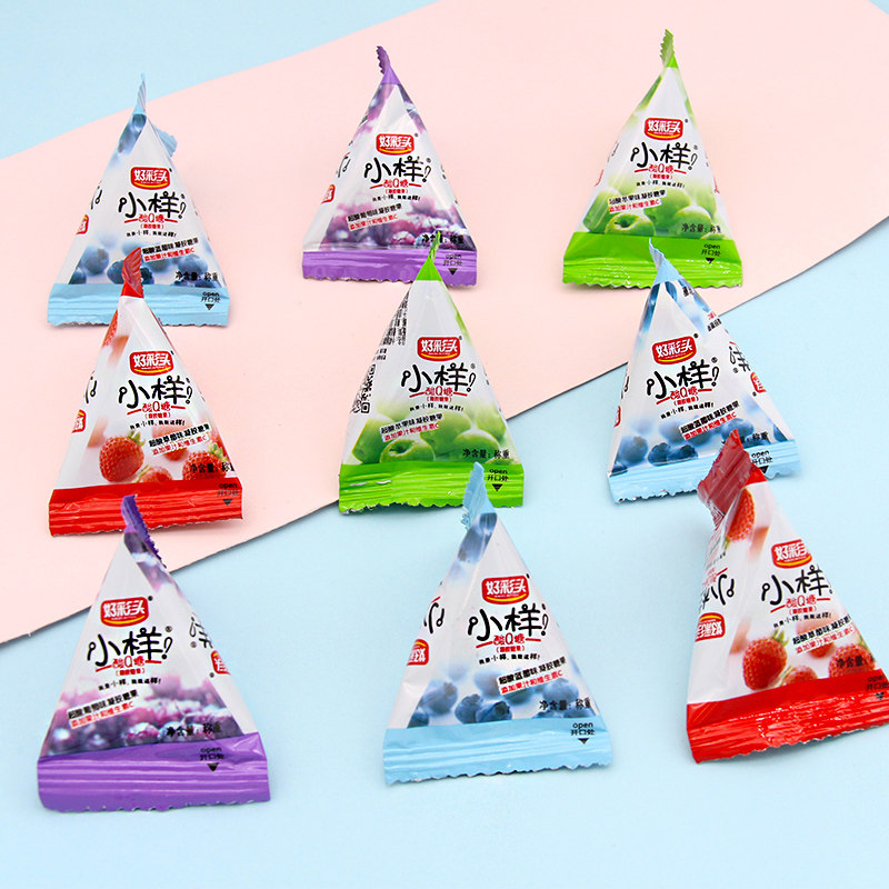 小样500g散装零食糖果喜糖婚庆结婚橡皮糖qq糖果