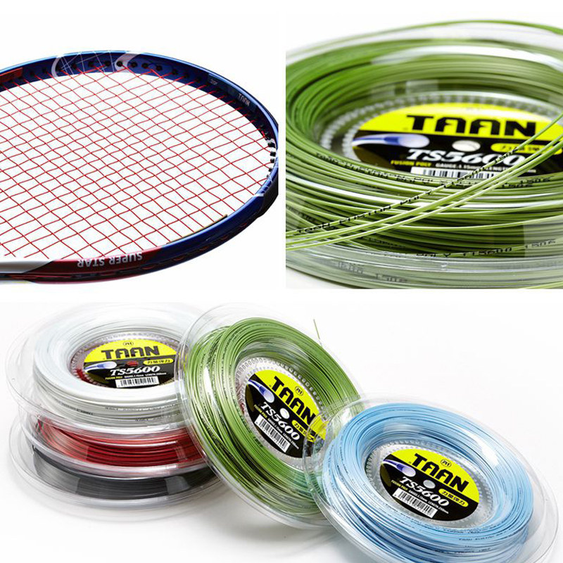 taan泰昂网球大盘线高弹性聚酯200m硬线软线网球线