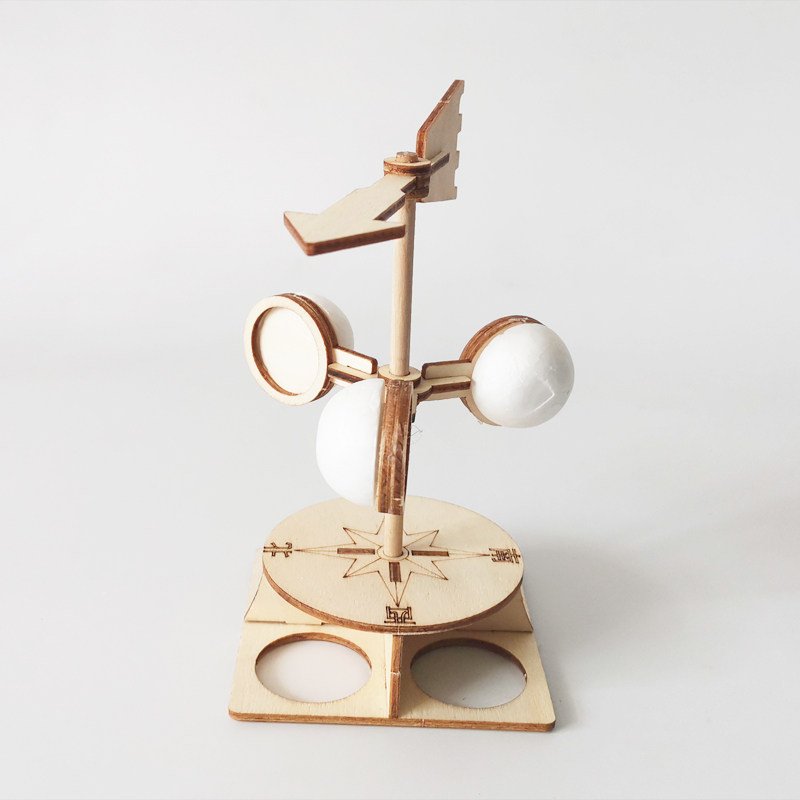 diy手工科技制作风向标儿童拼装玩具模型小学生科学实验