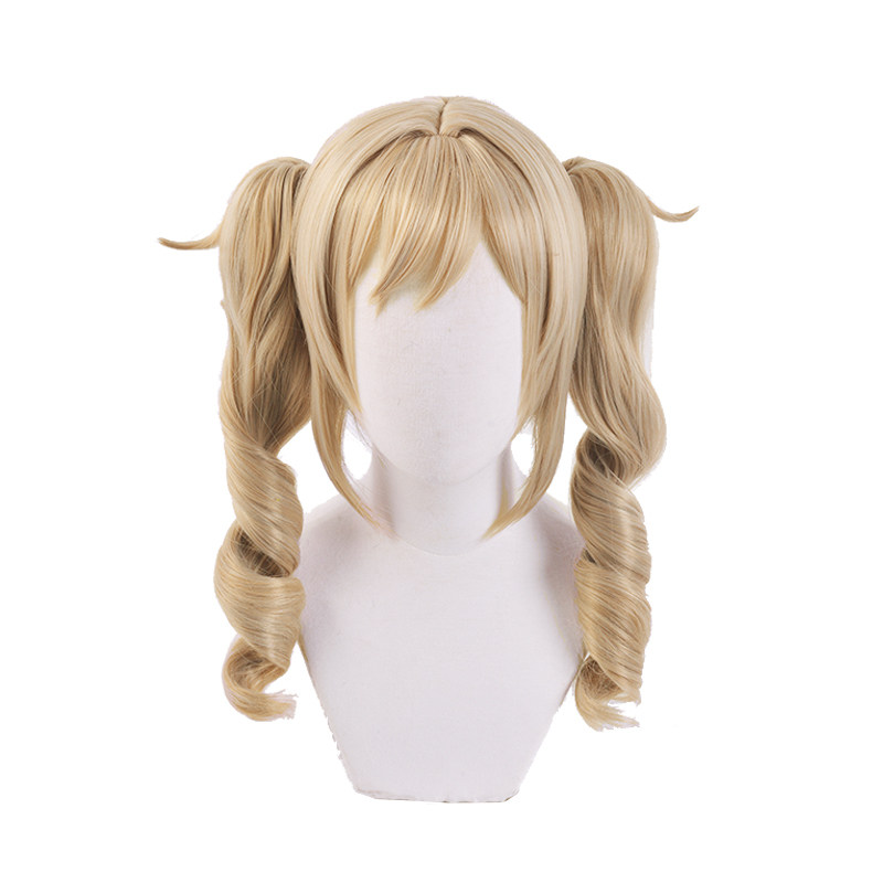 suncos原神芭芭拉cosplay假发西风骑士团祈礼牧师双马cosplay配件