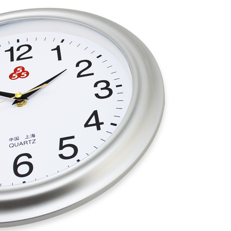 555钟三五五牌石英钟挂钟客厅家用大气现代简约钟表挂钟