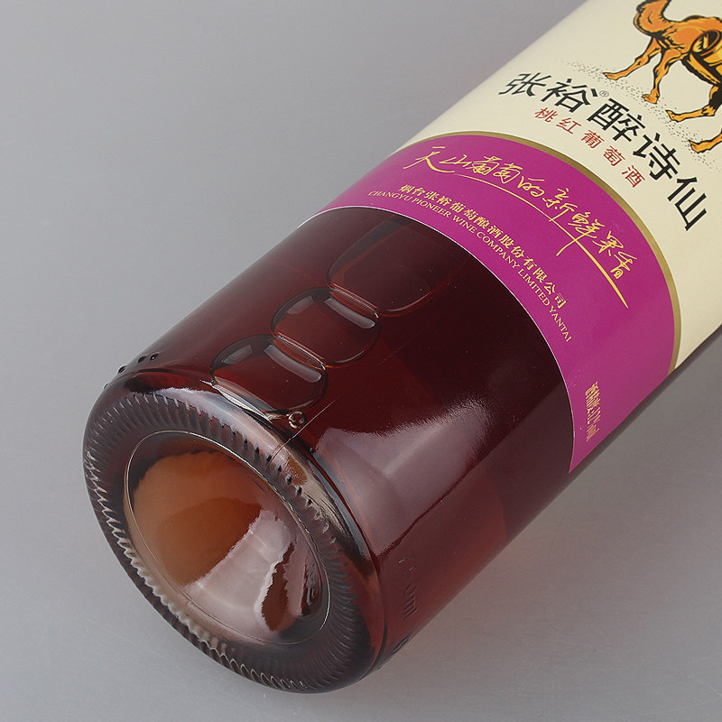 国产红酒整箱装张裕醉诗仙桃红葡萄酒干型葡萄酒整箱750ml6