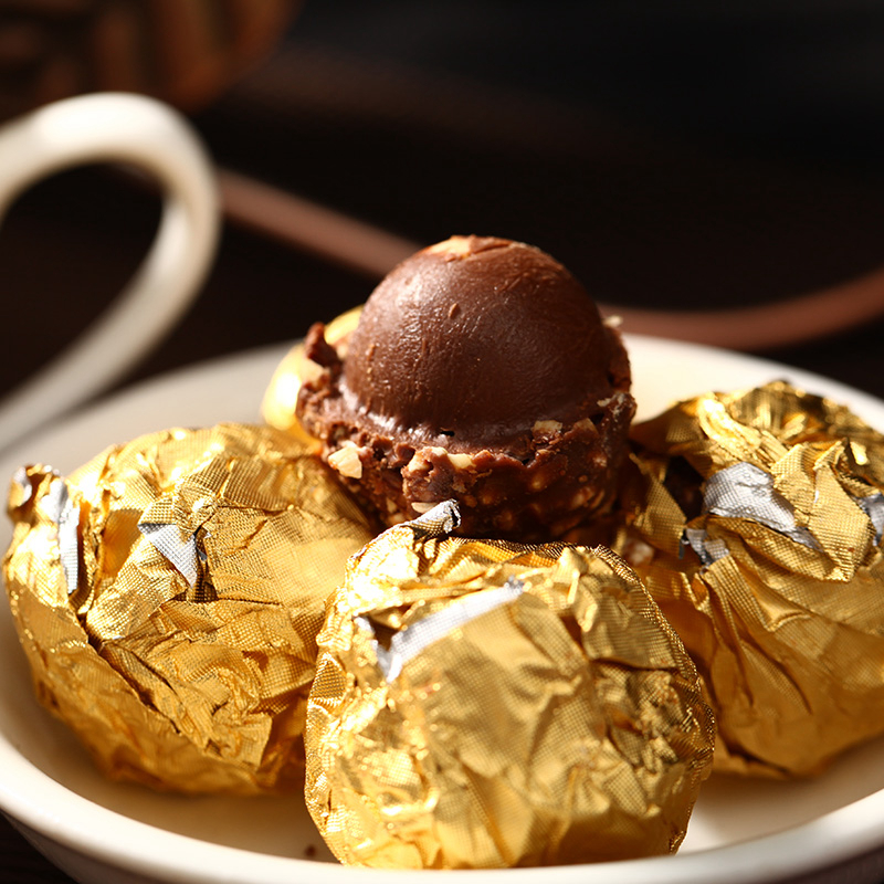 金沙巧克力球散装喜糖 瑞诗丹莲结婚用高端 金莎夹心发批混装金球