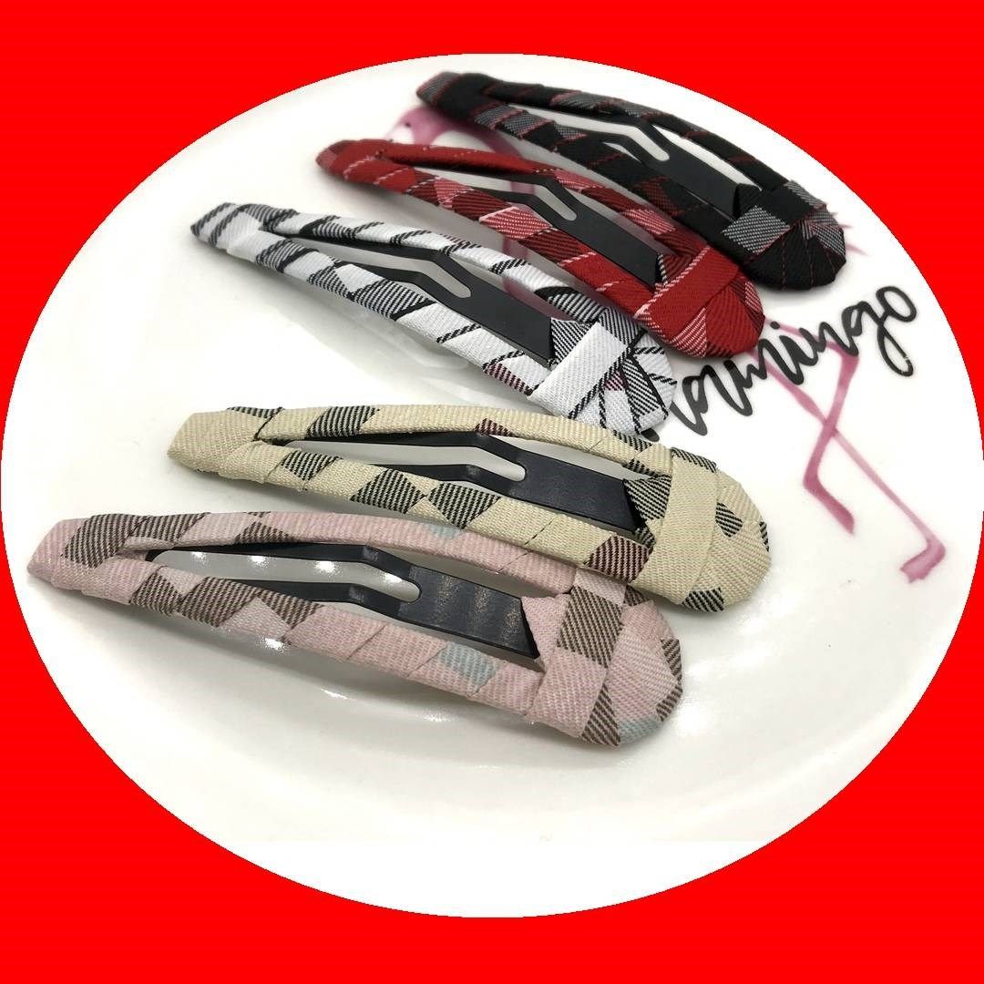 发卡边夹顶包布夹全bb黑色简约可选发夹刘海发饰