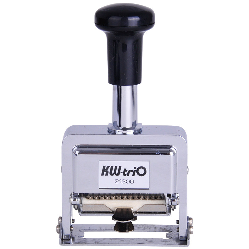 可得优自动号码机手动打码机编号打号页码机13位日期财务证明用品