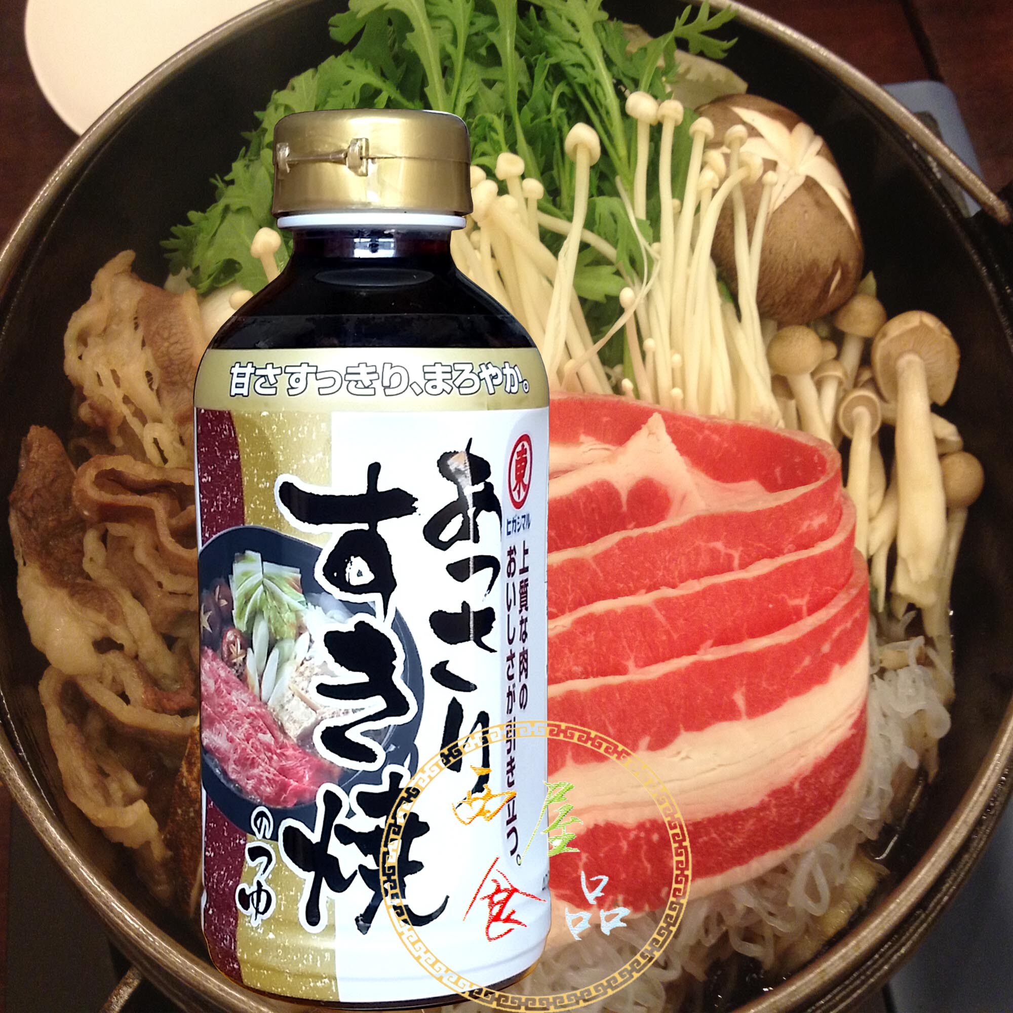 日本进口东字寿喜烧汁400ml火锅底料寿喜烧酱汁日式寿喜锅汁