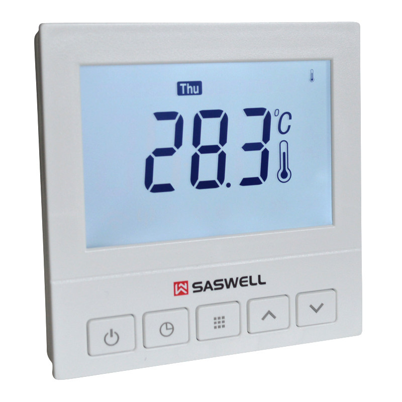 温控器英国国森威尔saswell有线壁挂炉温地暖wifi温控器
