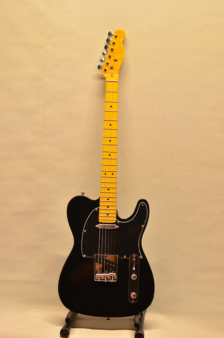 吉他黄贯中电tele原木木色新手入门金属摇滚活结吉他-电吉他