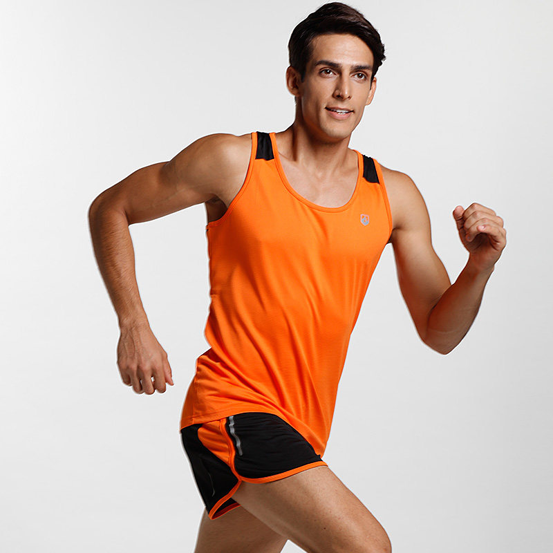 跑步套装力为宽松运动透气健身服速干圆领运动套装