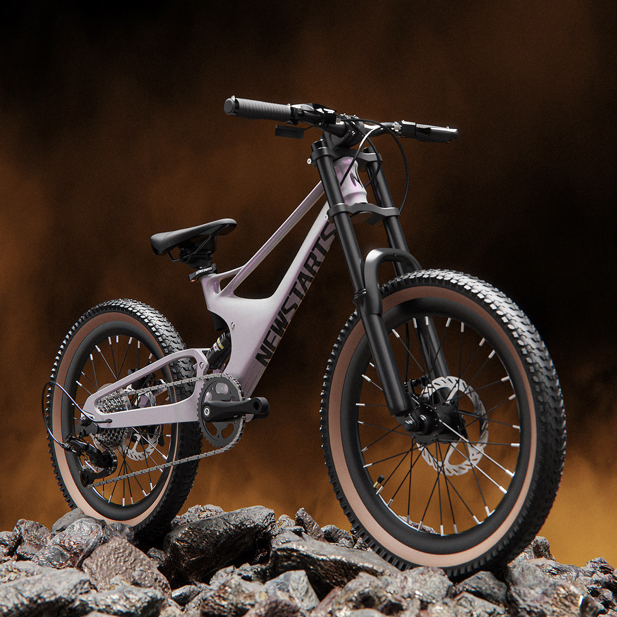 小探险家山地自行车:轻便又酷炫,骑行不只是代步