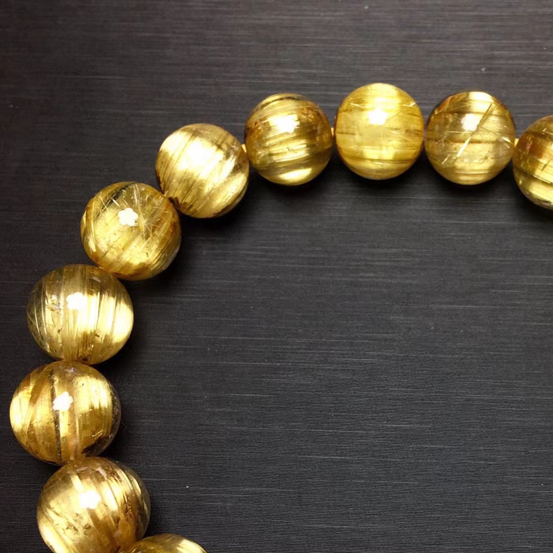 魅晶天然水晶猫眼钛晶单圈眼珠手链手链