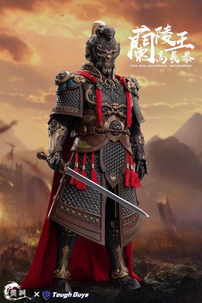 模型现货猛将系列兰陵高长恭可动动兵人偶手办兵人专区