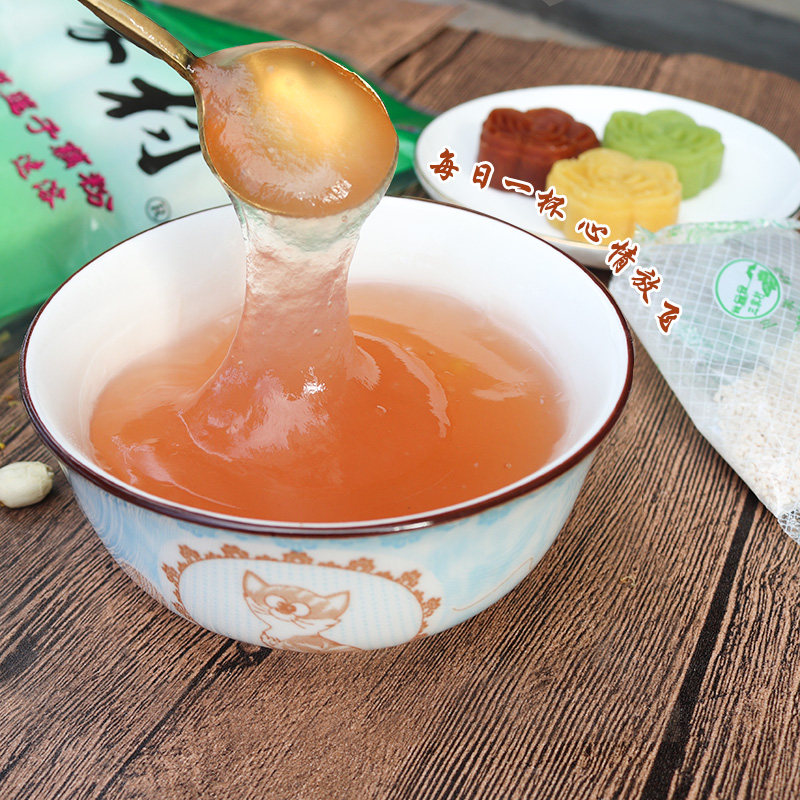 三家村西湖藕粉杭州特产正宗桂花400g莲藕粉羹营养代早餐小袋装