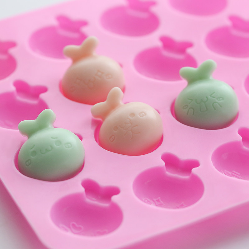 皂坊十六种草团子硅胶模具diy手工皂模香皂手工皂模具